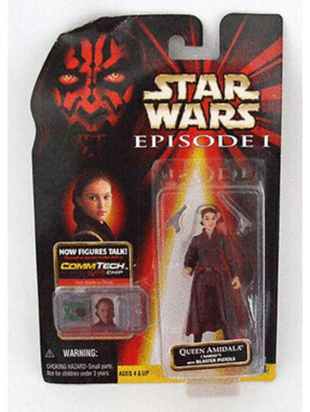 Hasbro Star Wars Episode 1 Naboo Queen Amidala Action Figure